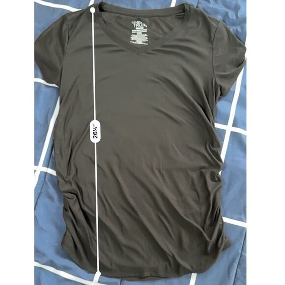Time and Tru Black Maternity Tee Size S - Picture 4 of 5
